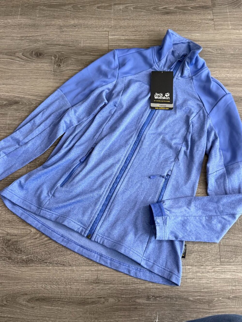 NWT Jack Wolfskin Sutherland Outdoors Jacket Blue Women Size Medium